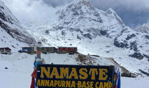 Mount Annapurna Base camp helicopter tour