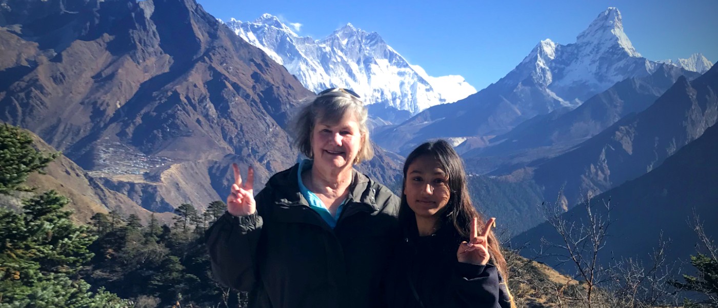 View from Hotel Everest View 
