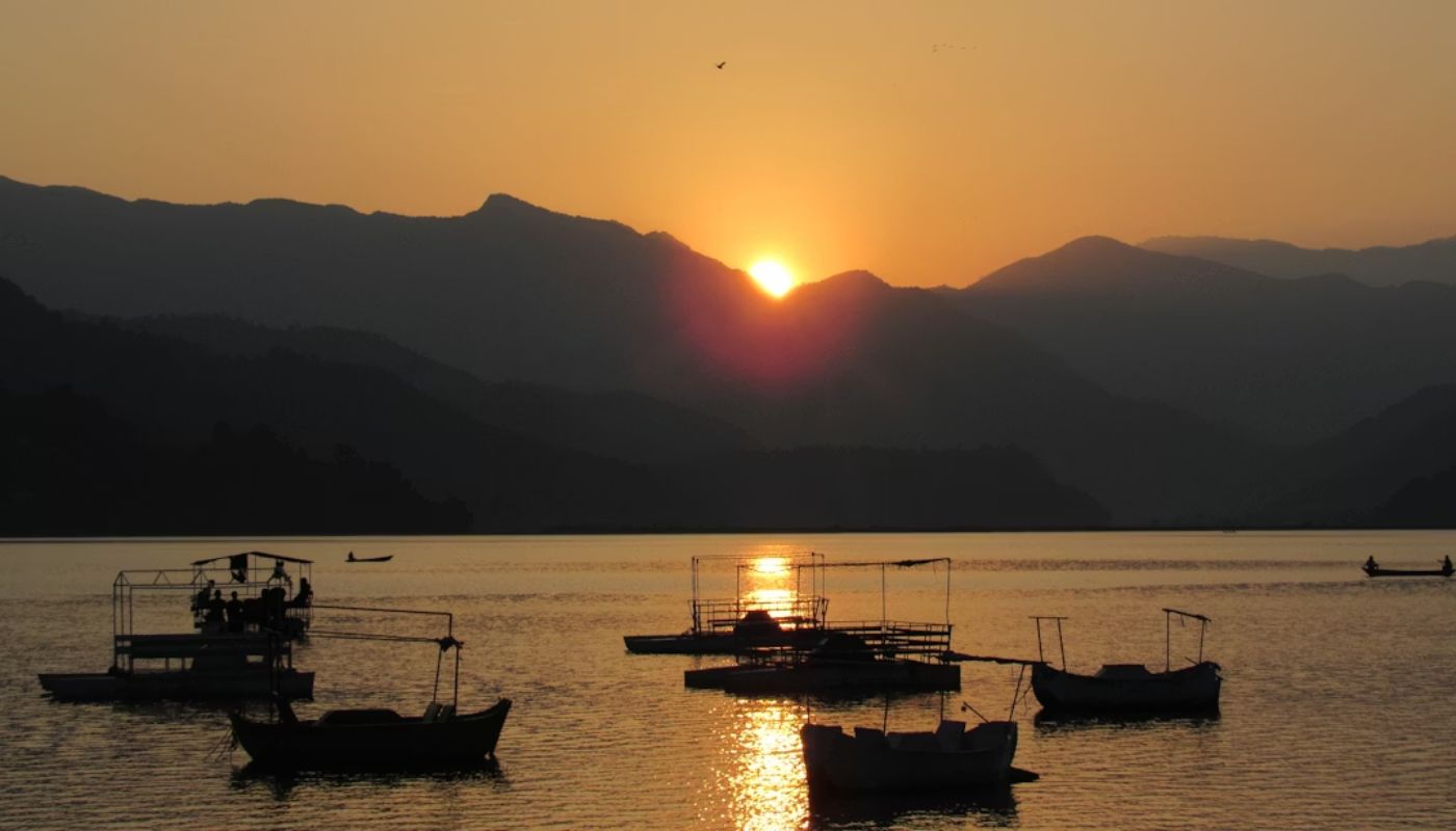 On Pokhara during Poon Hill Trek