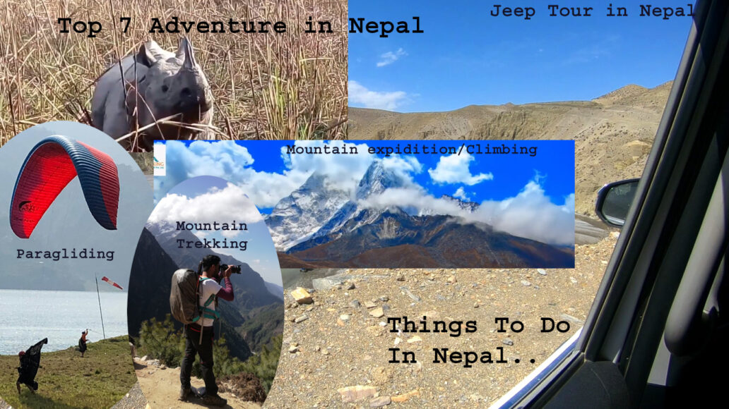 7 Adventure Things to do in Nepal