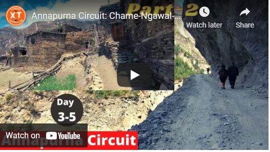 Best Part of Annapurna Circuit Trek Route | Trek details video