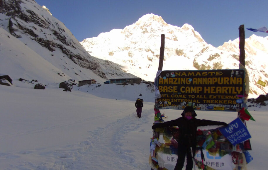 How hard is Annapurna base camp trek?