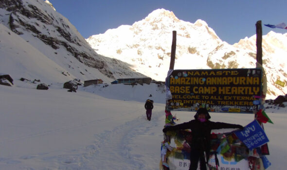 How hard is Annapurna base camp trek?