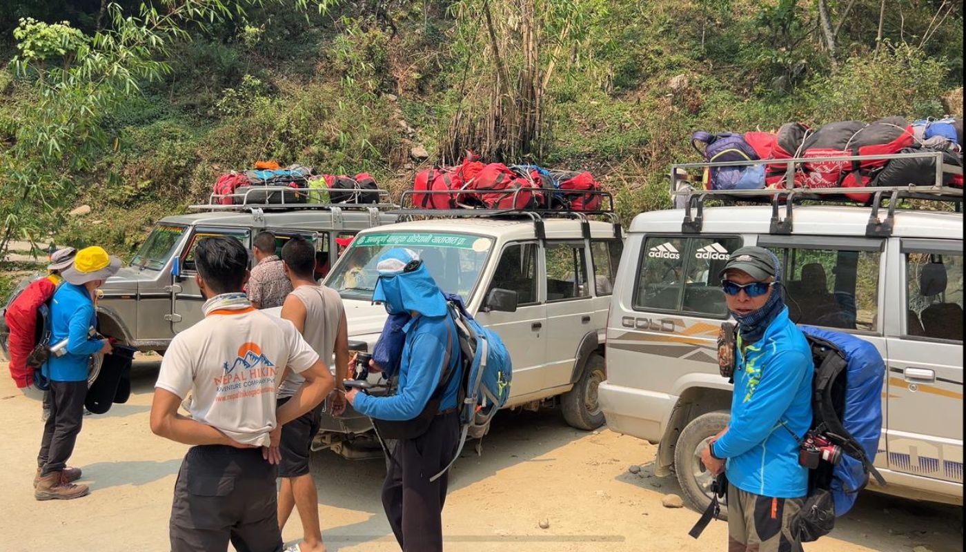 Drive to Dharapani, first day of Annapurna Circuit Short Trek.