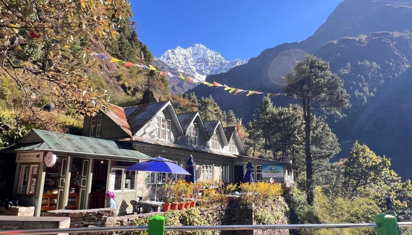 Example of a lodge along the Annapurna Circuit Short Trek in Nepal