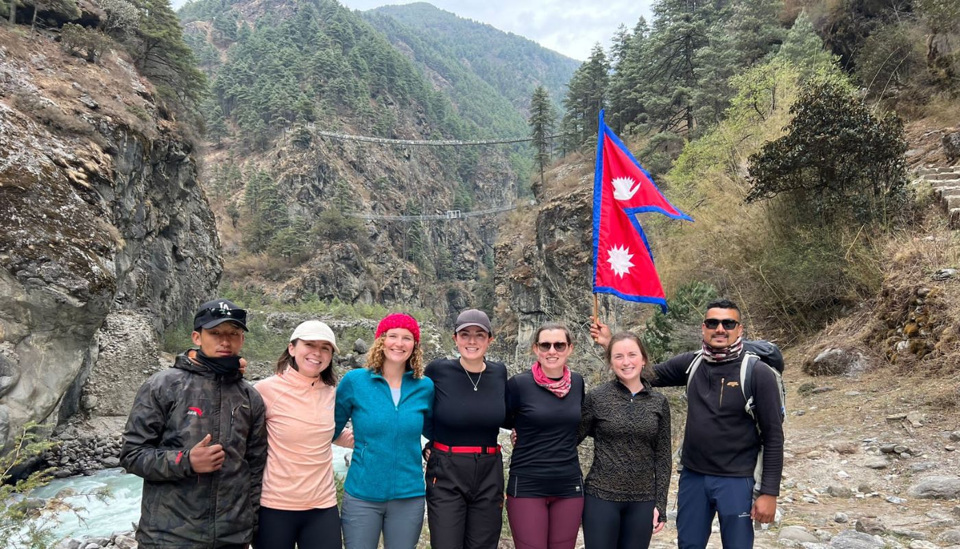 Helary bridge during the trek