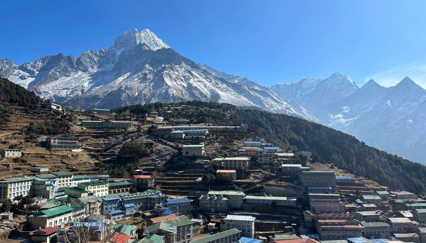 Namche Bazzar gateway to everest base camp