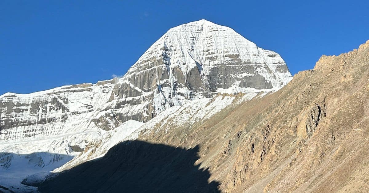mt. Kailash view from base of mt kailash