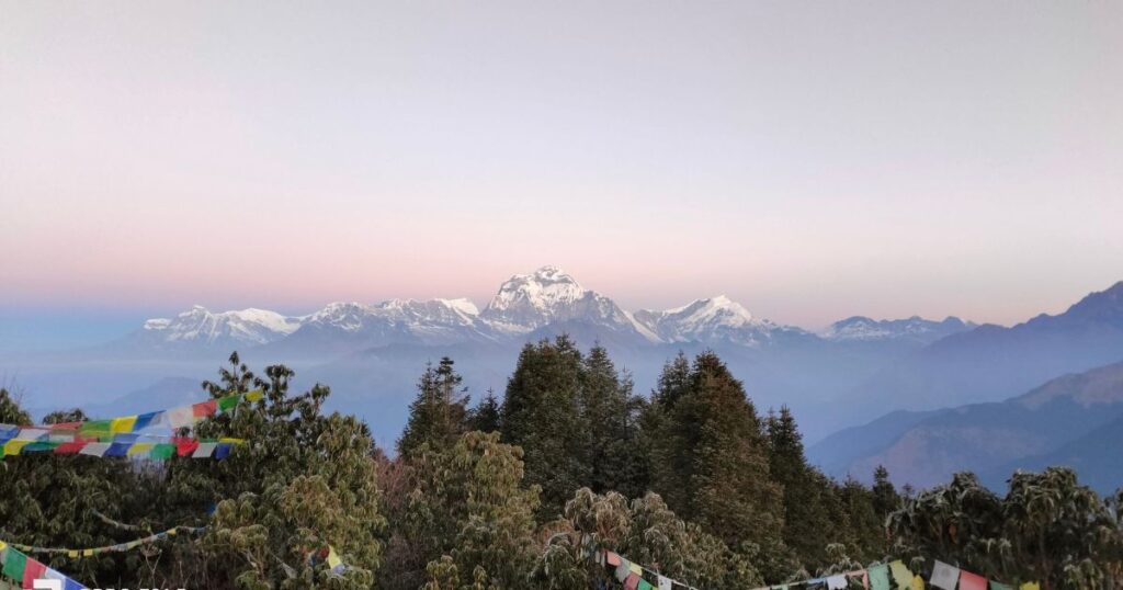 mt Dhaulagiri view from poon hill